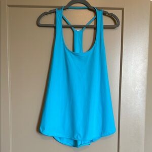 Lululemon Vibrant Blue Racerback Tank Top